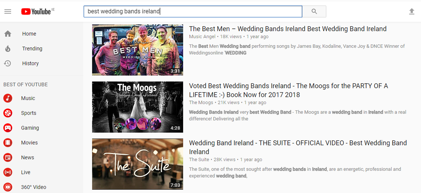 Best Wedding Bands Ireland